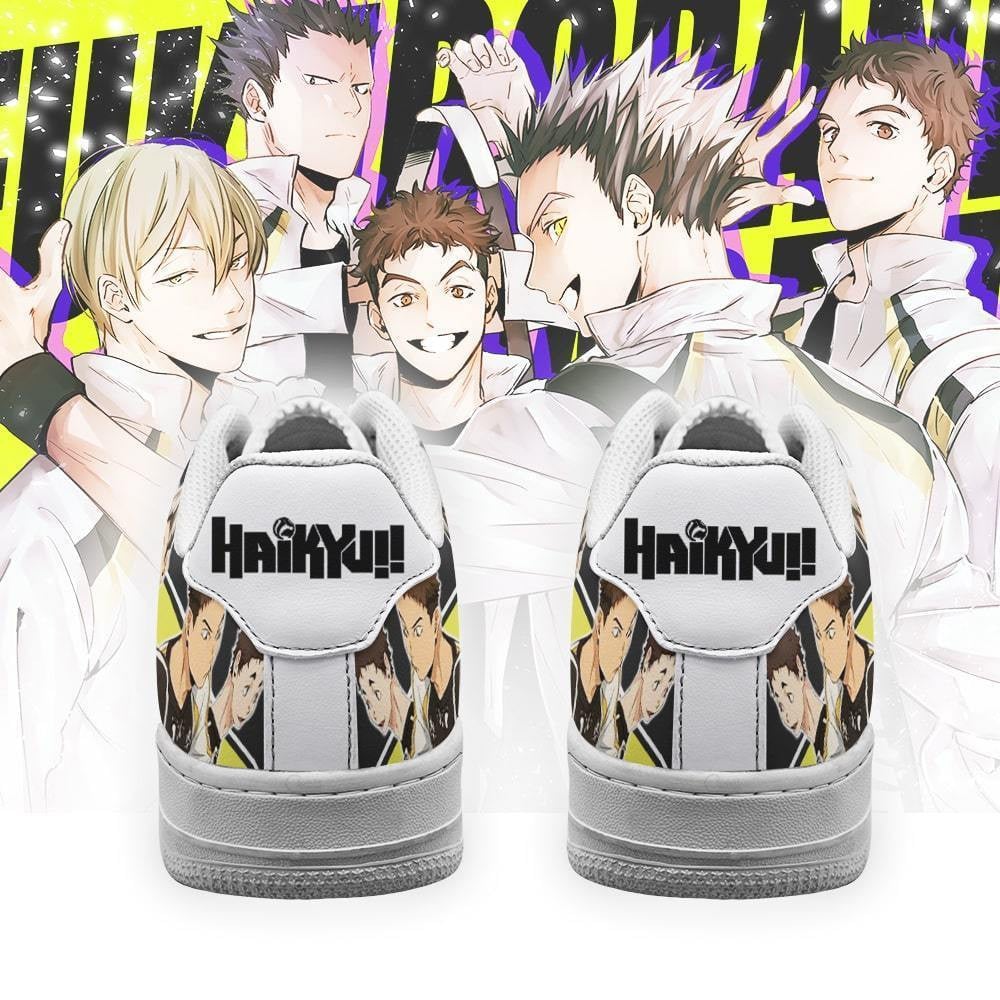 Haikyuu Fukurodani Academy Sneakers Team Haikyuu Anime Shoes