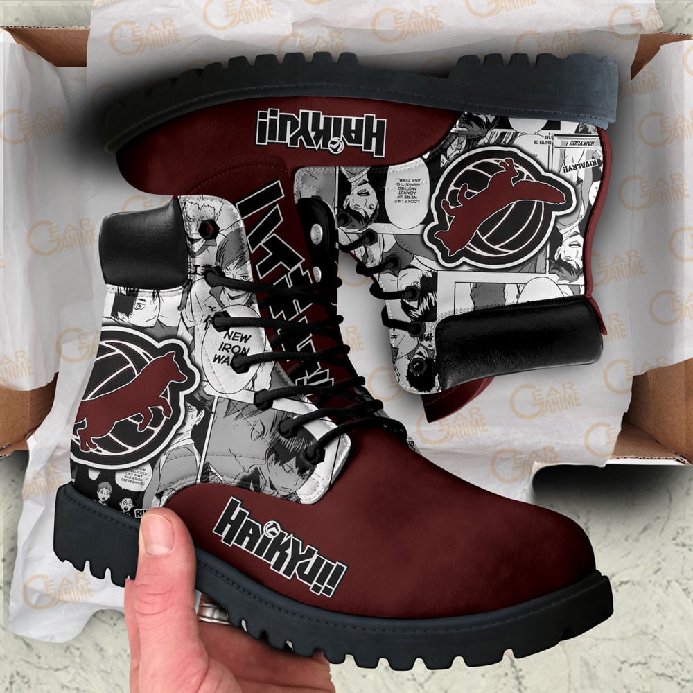 Haikyuu Inarizaki Boots Custom Manga Anime Shoes