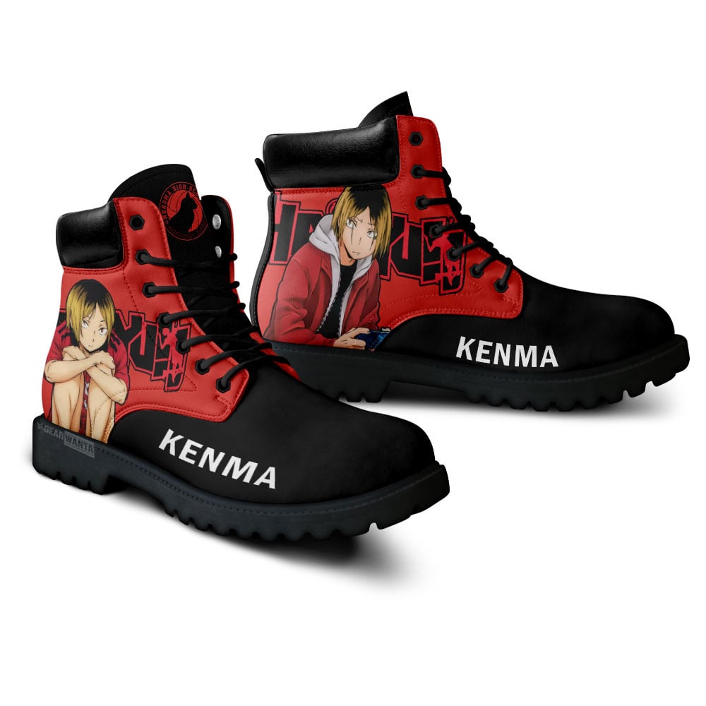 Haikyuu Kenma Kozume Boots Anime Custom Shoes Perfect Gift Idea