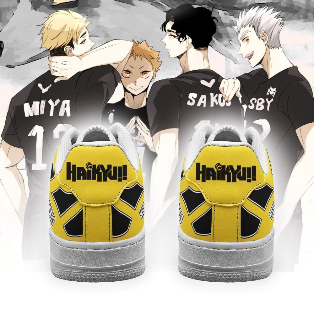 Haikyuu MSBY Black Jackals Sneakers Uniform Haikyuu Anime Shoes