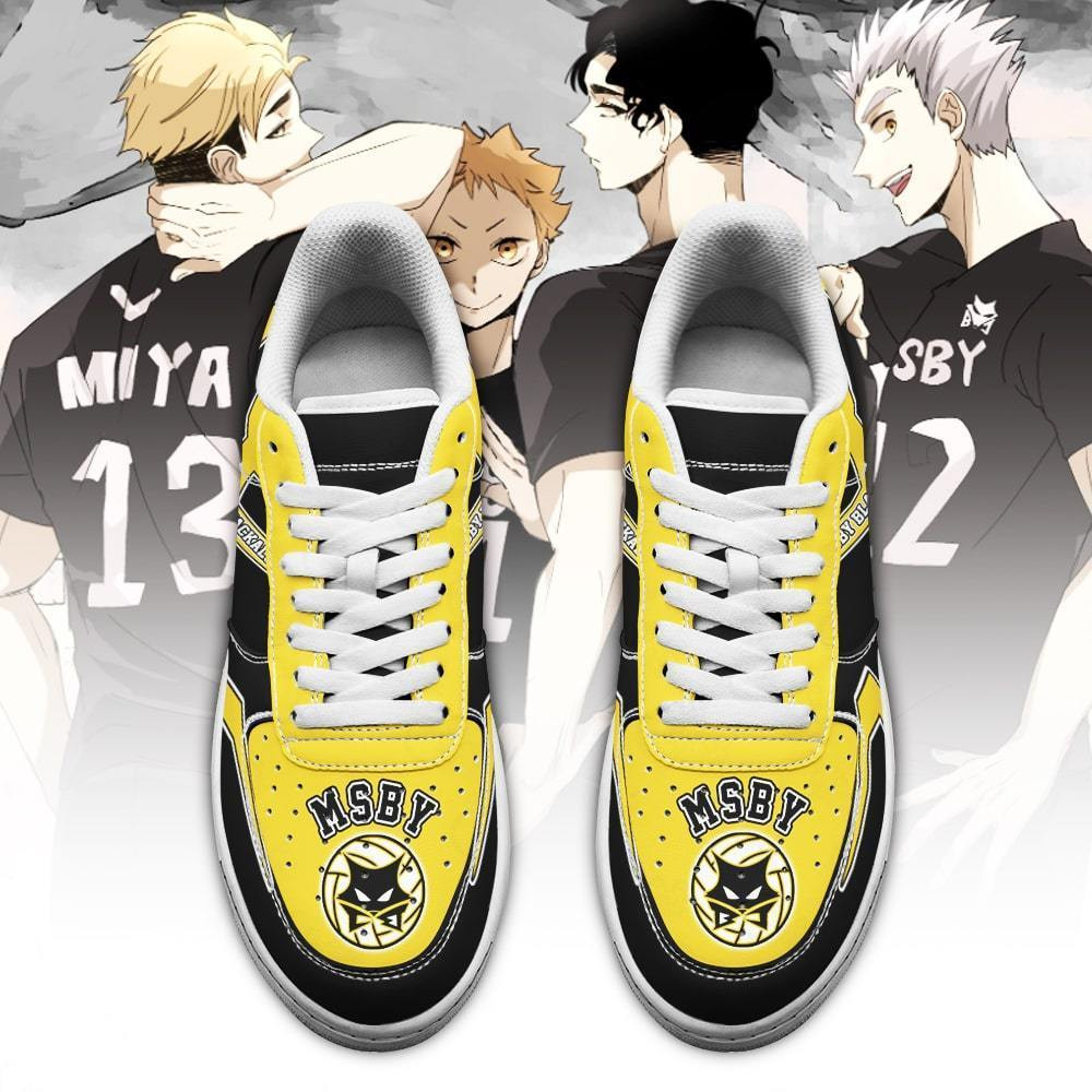 Haikyuu MSBY Black Jackals Sneakers Uniform Haikyuu Anime Shoes