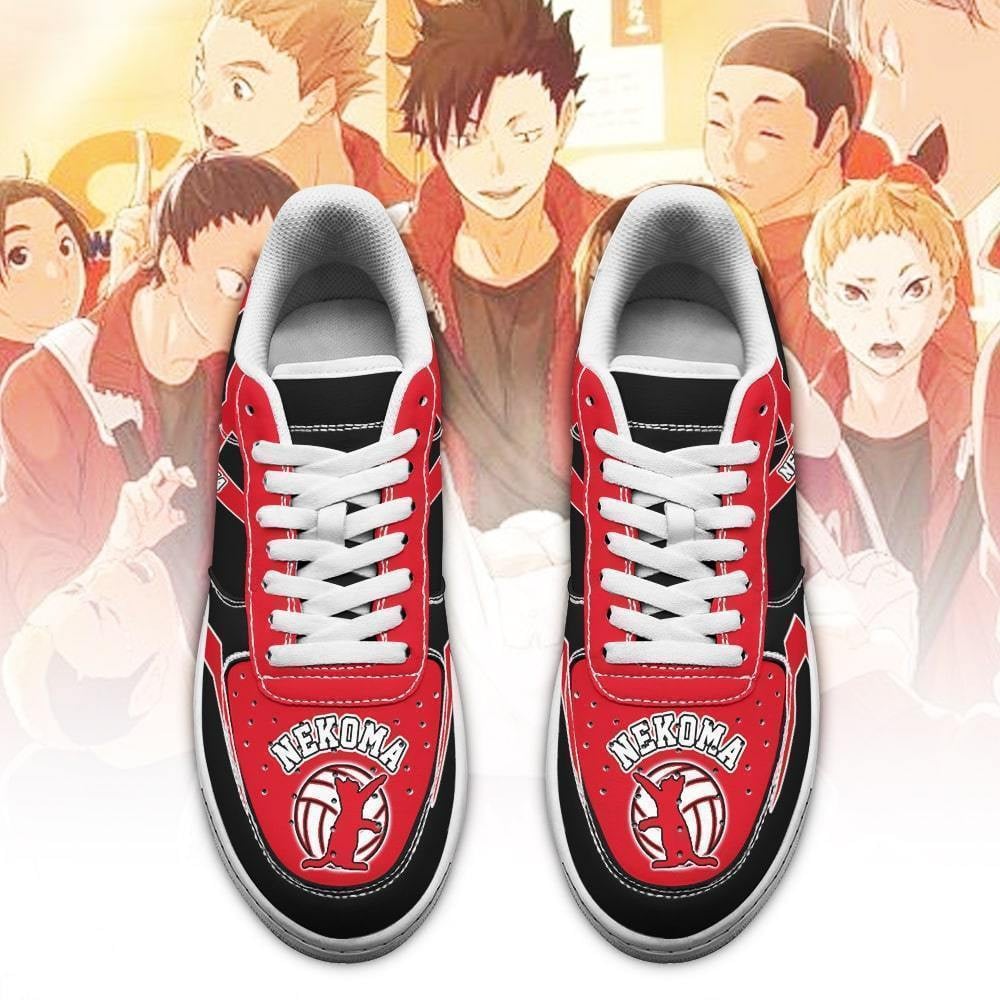 Haikyuu Nekoma High Sneakers Uniform Haikyuu Anime Shoes