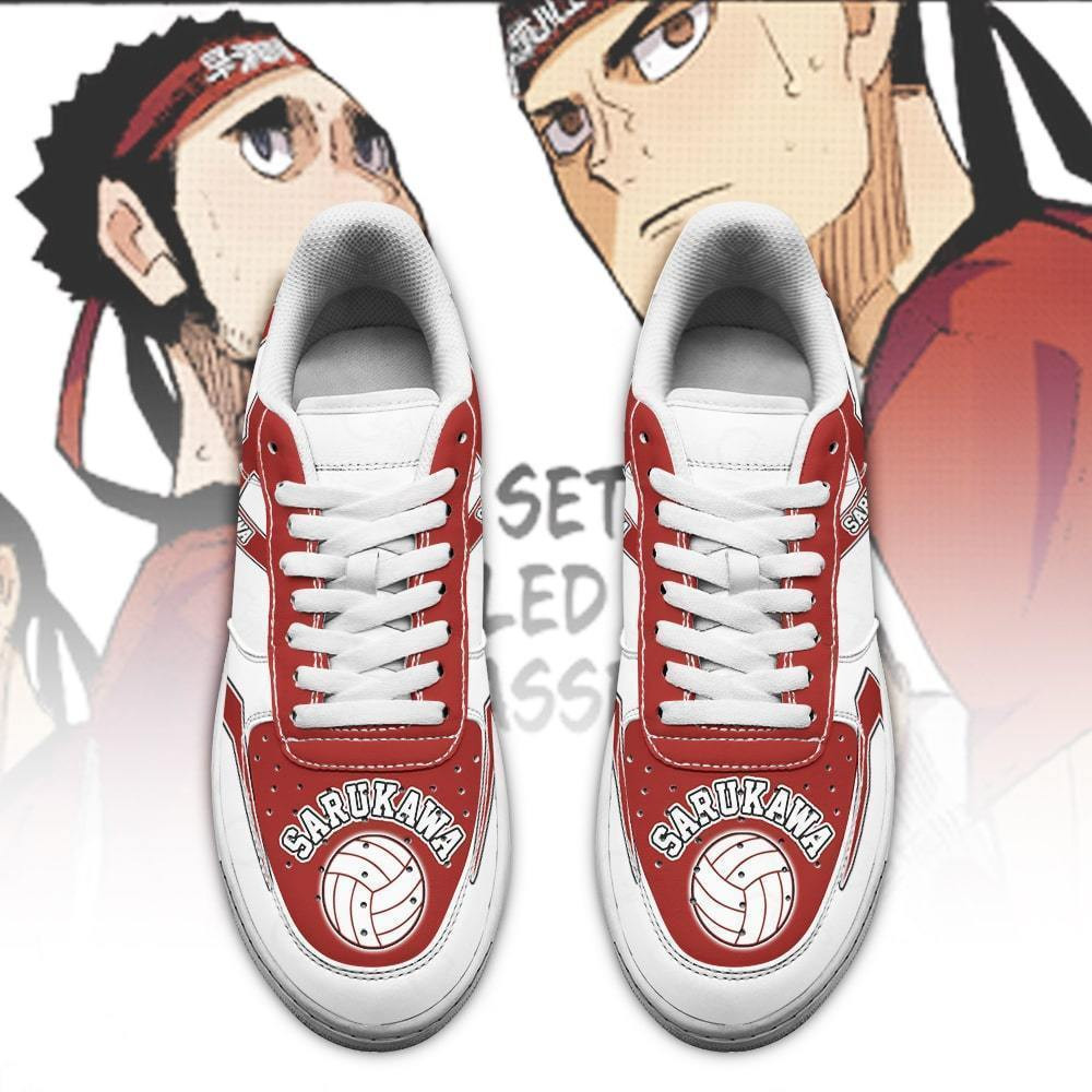 Haikyuu Sarukawa Tech High Sneakers Uniform Haikyuu Anime Shoes