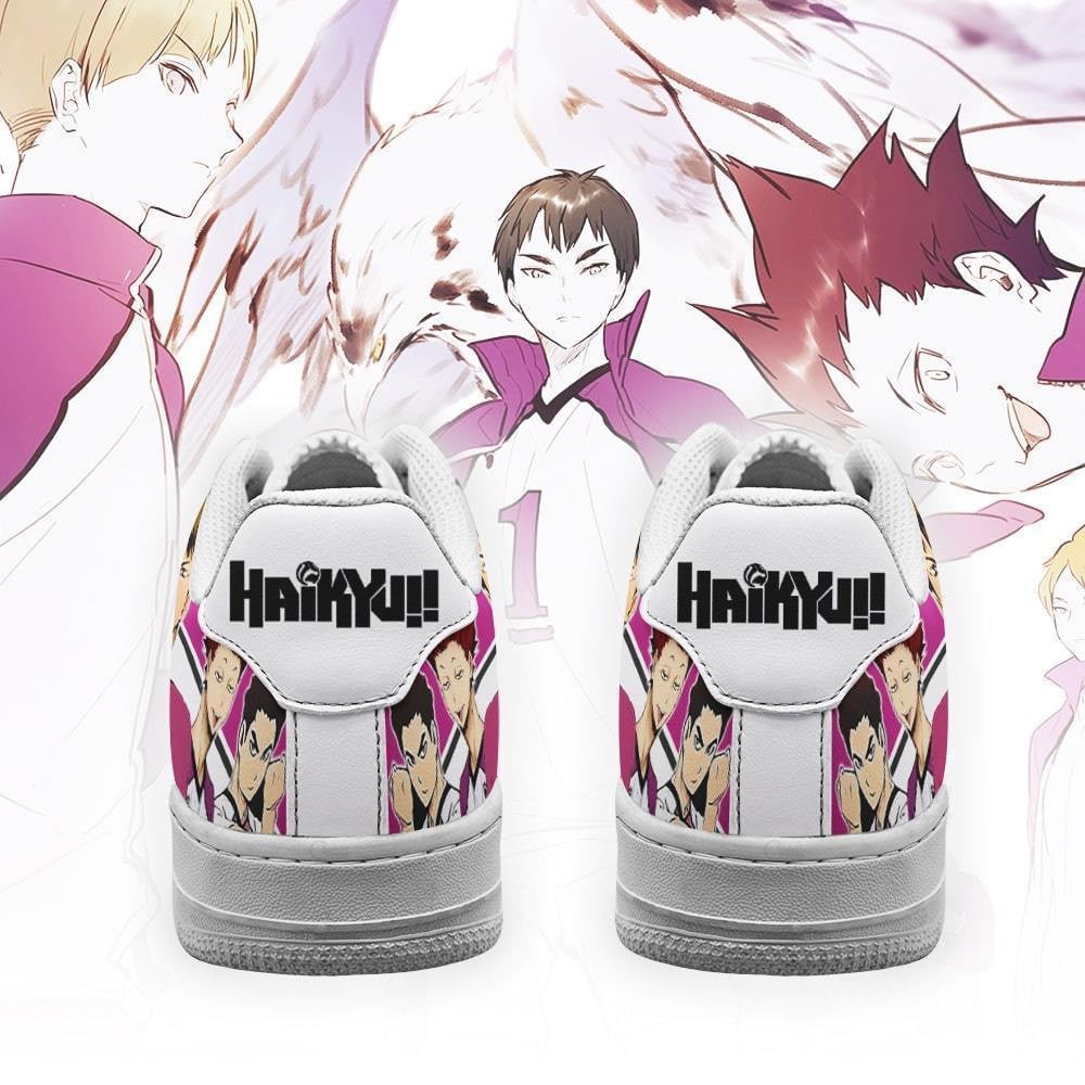 Haikyuu Shiratorizawa Academy Sneakers Team Haikyuu Anime Shoes
