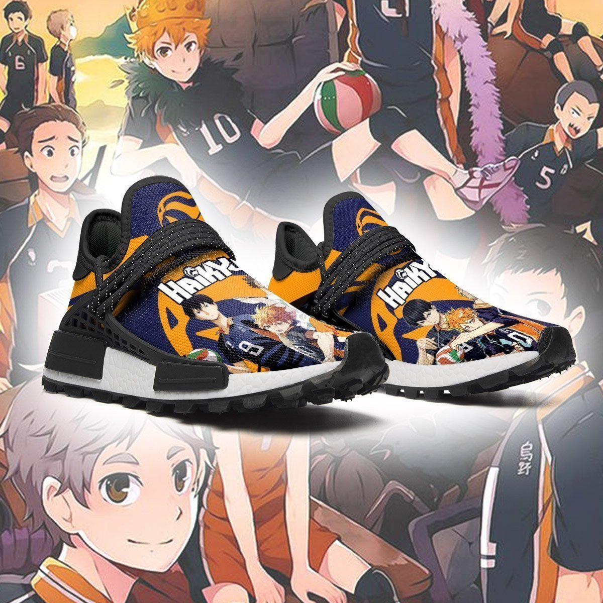 Haikyuu Shoes Characters Anime Sneakers, NMD Shoes