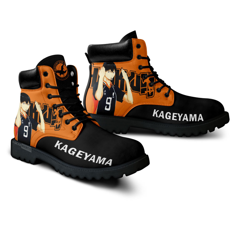 Haikyuu Tobio Kageyama Boots Anime Custom Shoes