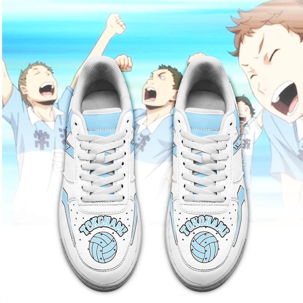 Haikyuu Tokonami High Sneakers Uniform Haikyuu Anime Shoes
