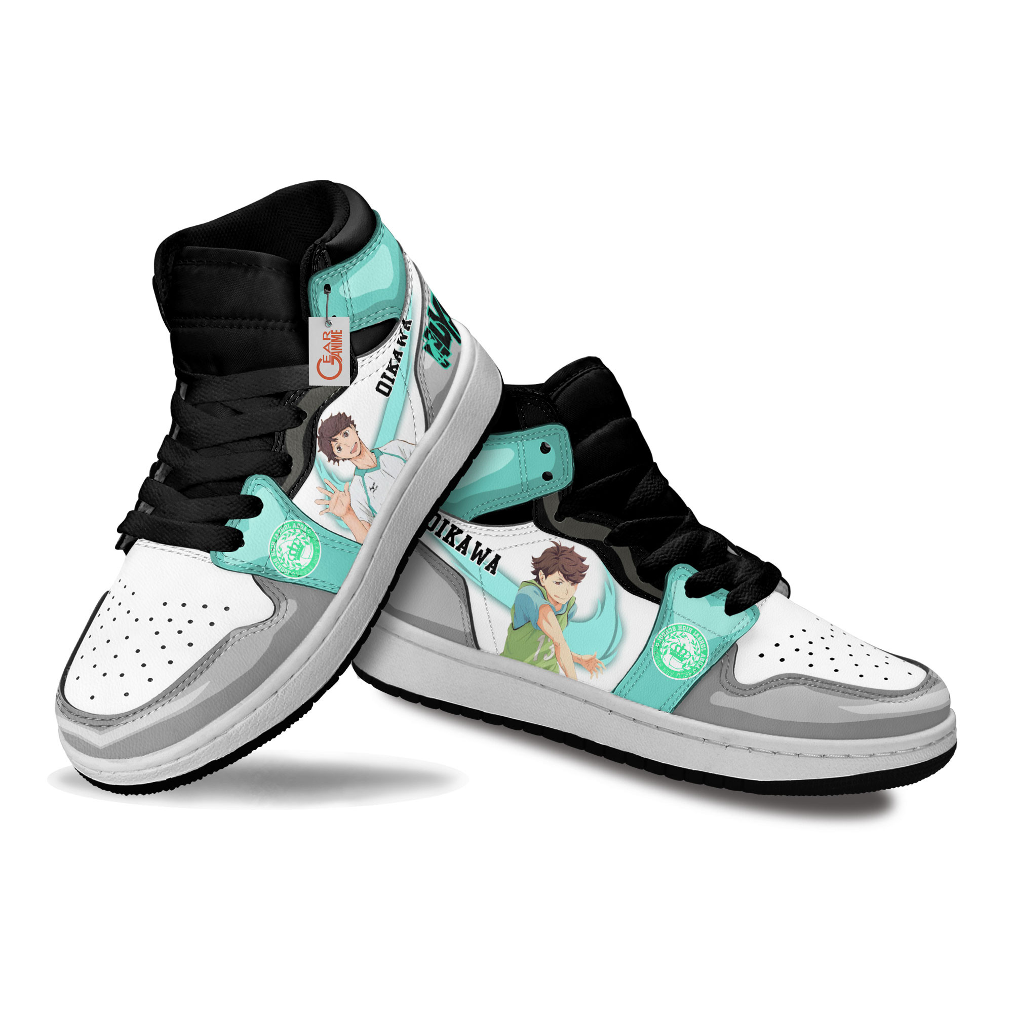 Haikyuu Toru Oikawa Anime Custom Kids Sneakers