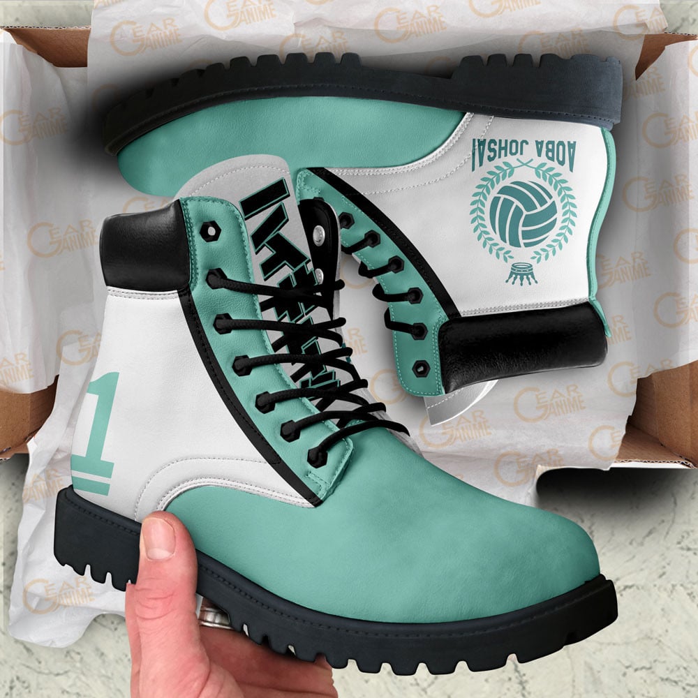 Haikyuu Toru Oikawa Boots Anime Custom Shoes