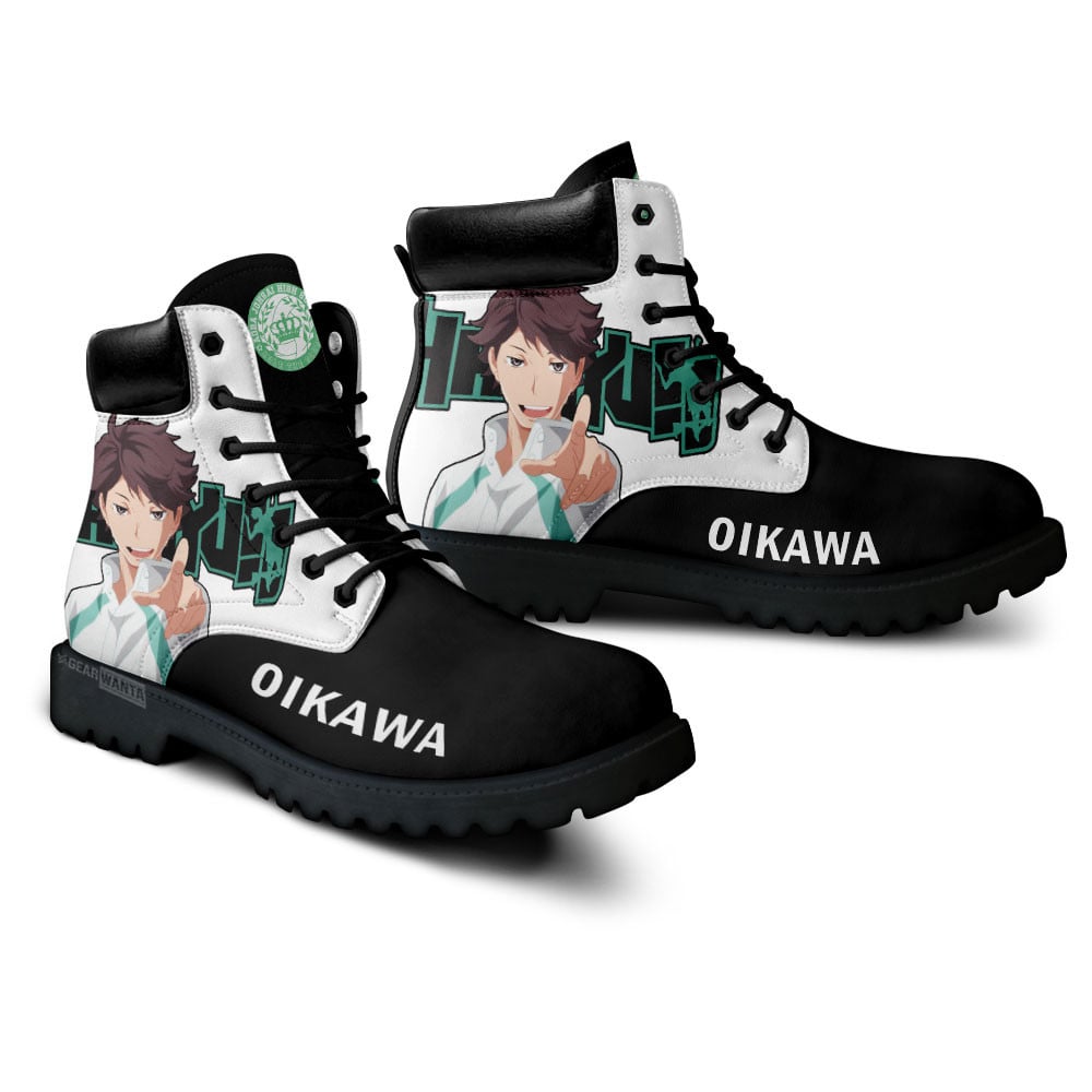 Haikyuu Toru Oikawa Boots Anime Custom Shoes
