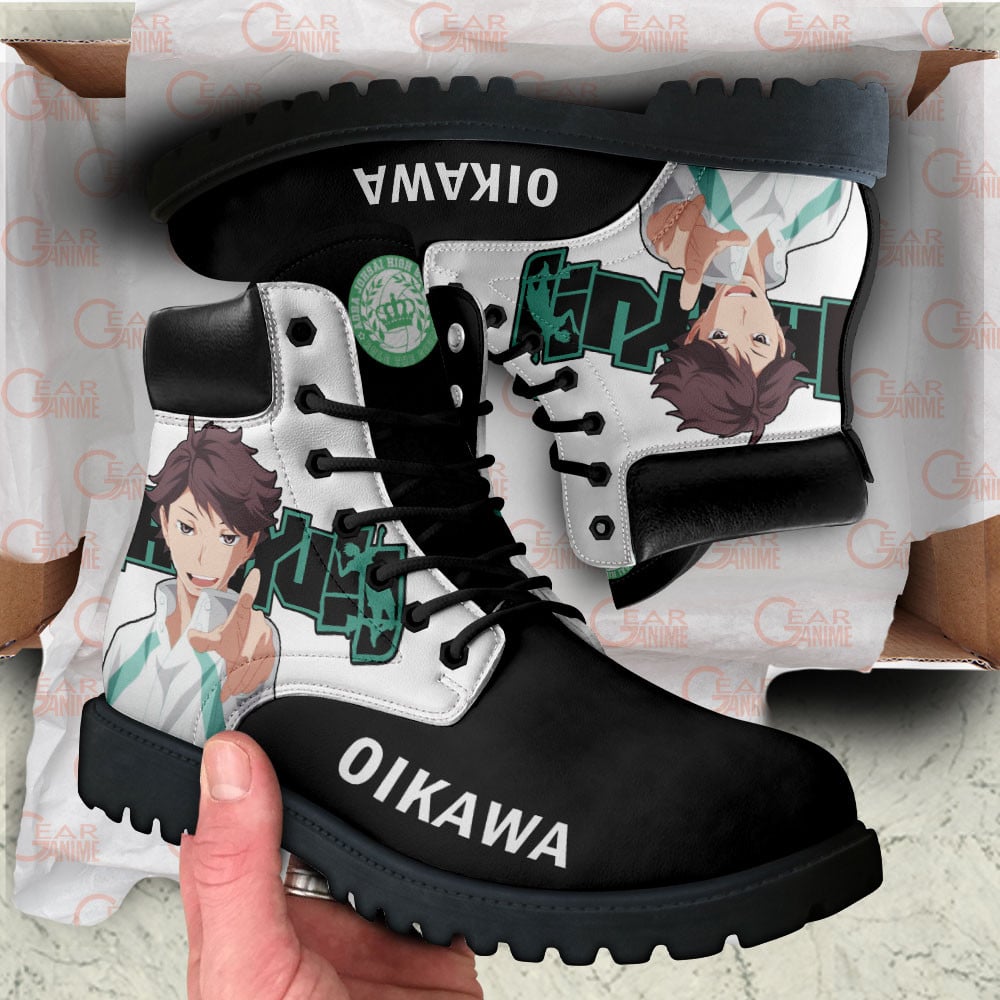 Haikyuu Toru Oikawa Boots Anime Custom Shoes