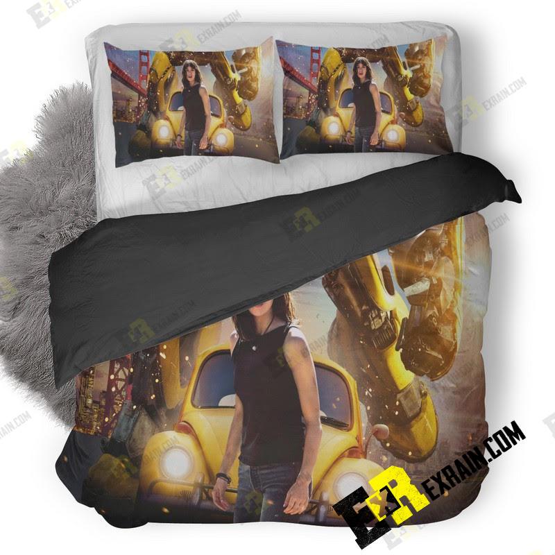 Hailee Steinfeld In Bumblebee Movie Poster Px 3D Customized Duvet Cover Bedding Set