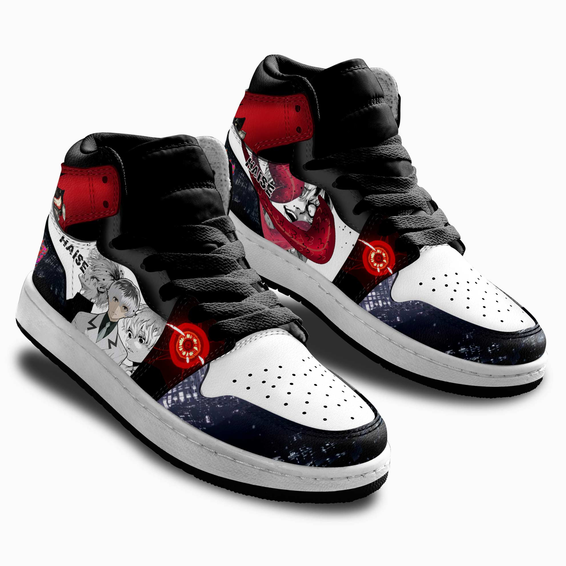 Haise Sasaki Kids Sneakers Custom Tokyo Ghoul Anime Shoes For Kids