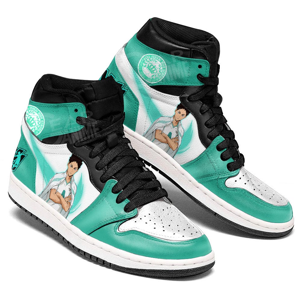 Hajime Iwaizumi JD1s Sneakers Haikyuu Anime Shoes, Air Jordan Hightop