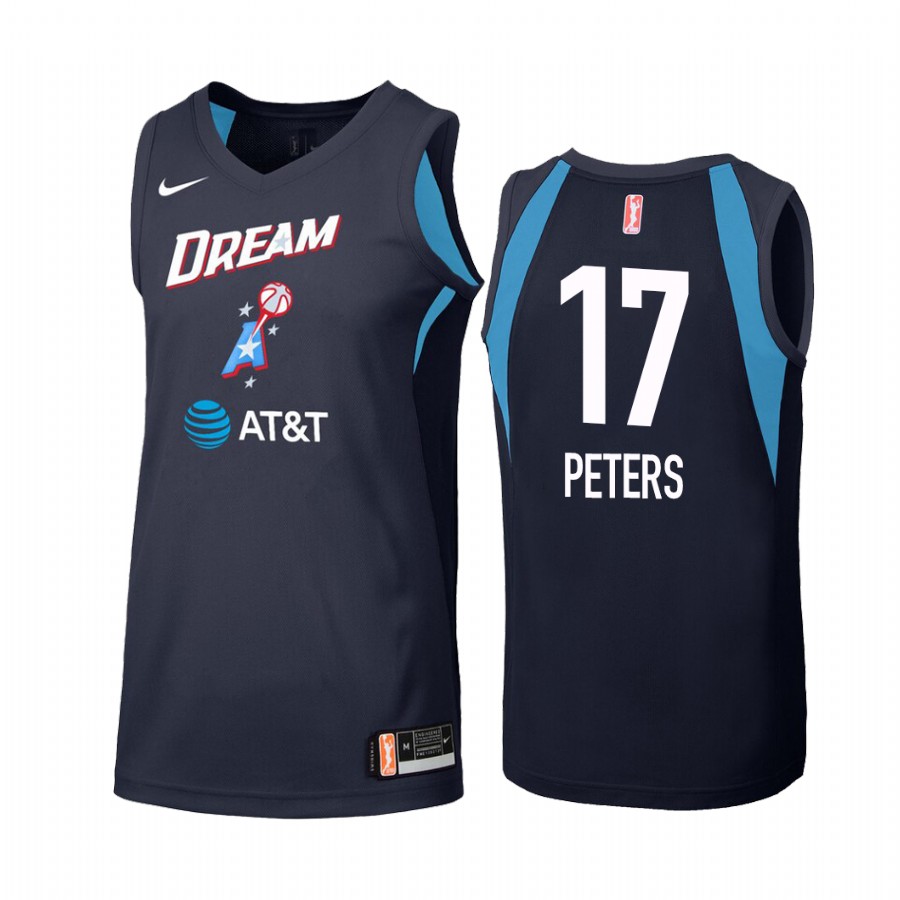 Haley Peters WNBA Secondary Women's Navy Jersey