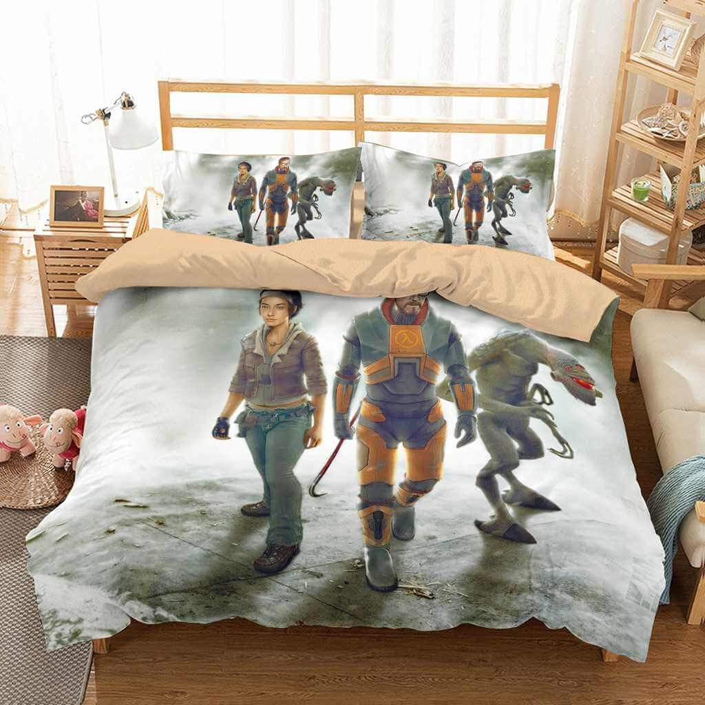 Half-Life 3D Customized Duvet Cover Bedding Set