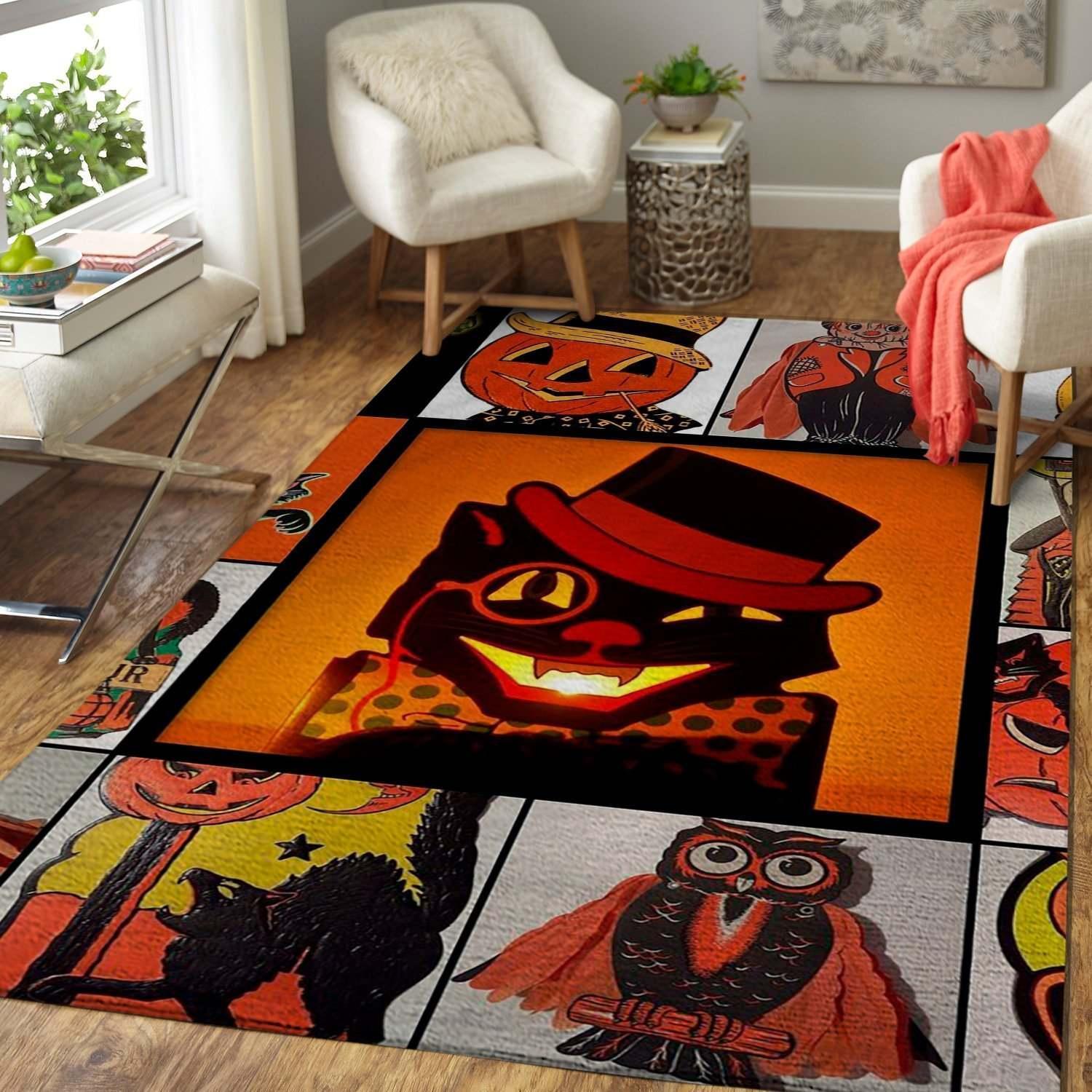 Halloween Area Rectangle Rug