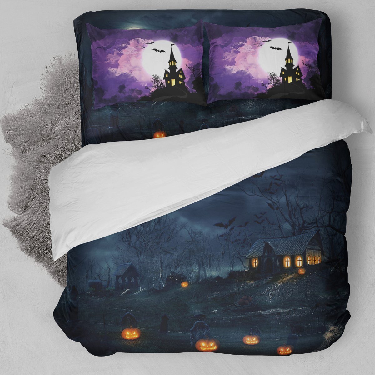 Halloween C Duvet Cover Bedding Set
