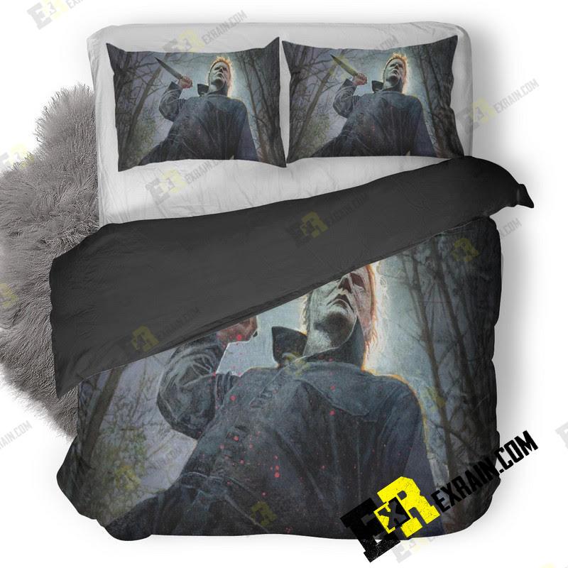 Halloween Movie 5K 3 3D Customized Duvet Cover Bedding Set