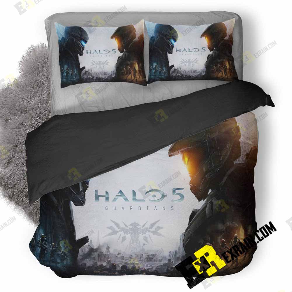 Halo Hd 3D Customized Duvet Cover Bedding Set