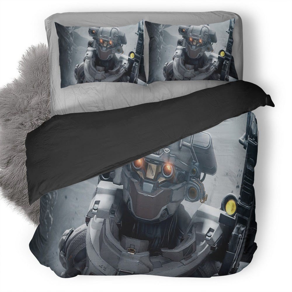 Halo Linda 3D Customized Duvet Cover Bedding Set