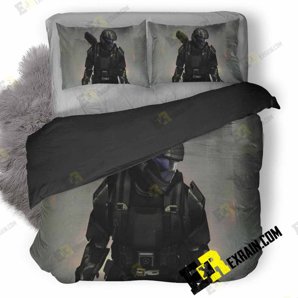 Halo Odst Concept Art F3 3D Customized Duvet Cover Bedding Set
