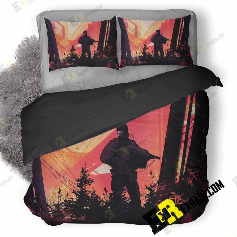 Halo Poster Be 3D Customized Duvet Cover Bedding Set