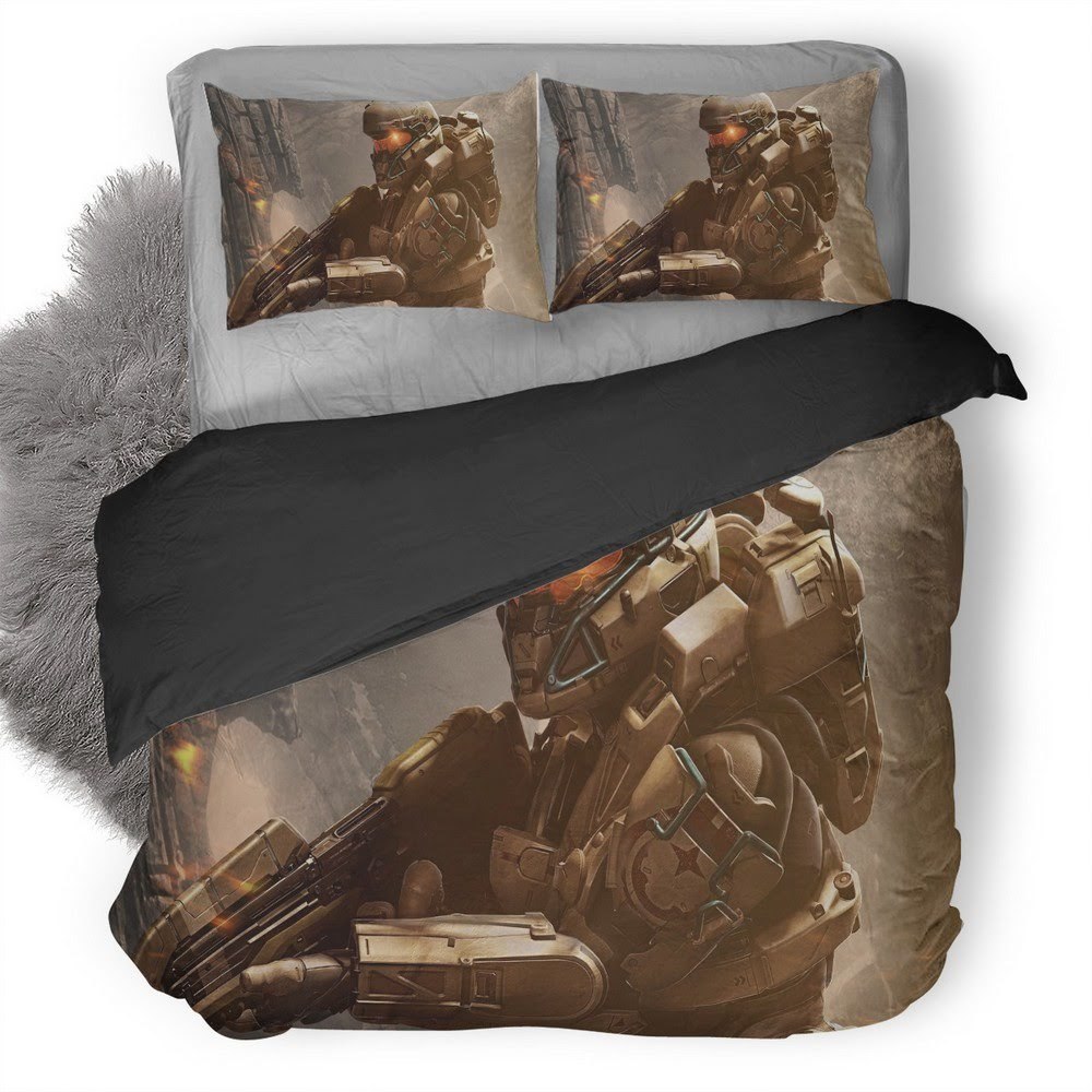 Halo Tanaka 3D Customized Duvet Cover Bedding Set