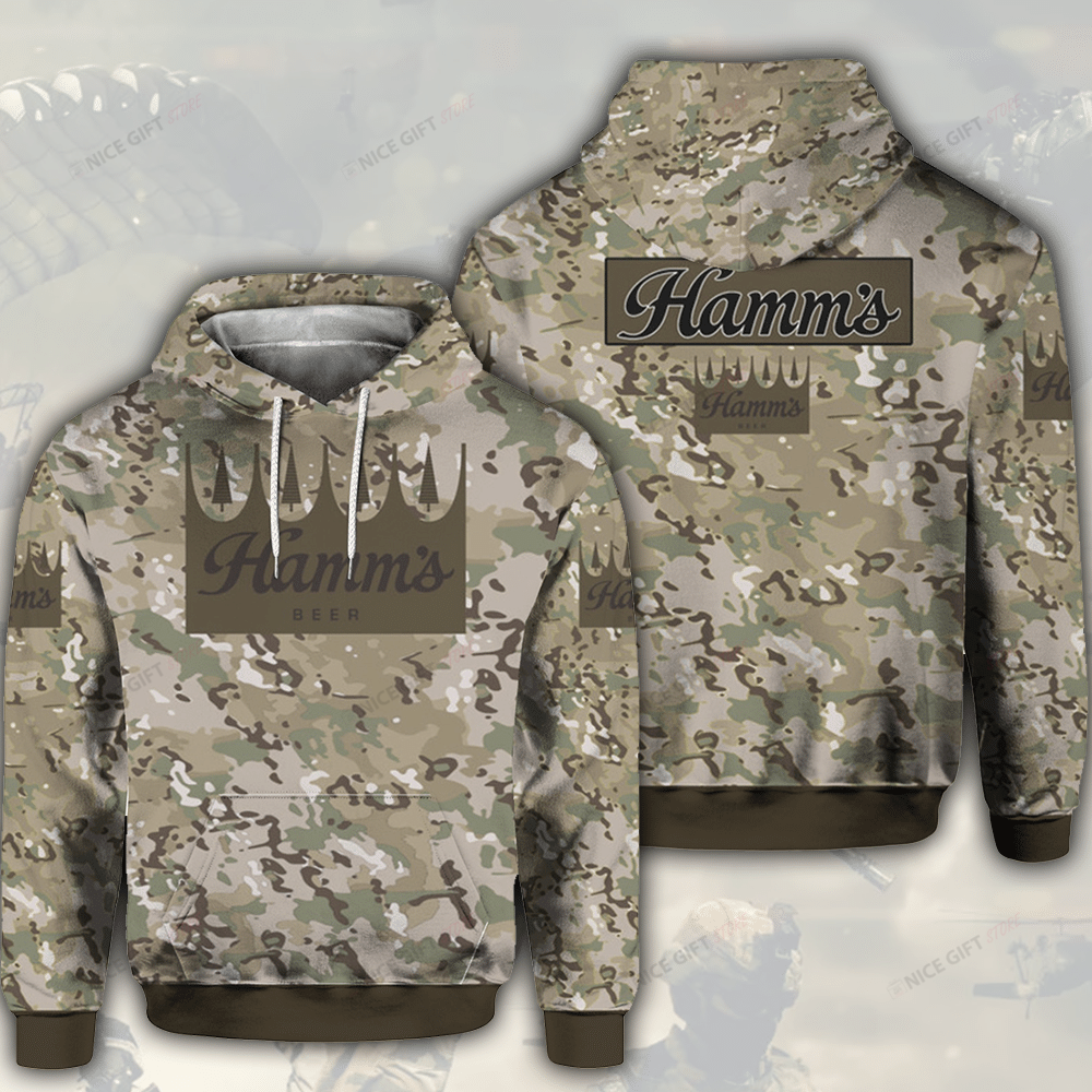 Hamm’s Beer Camouflage 3D Hoodie Gift For Fans