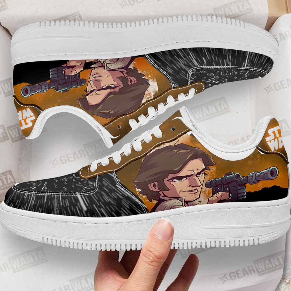 Han Solo Air Sneakers Custom Star Wars Shoes