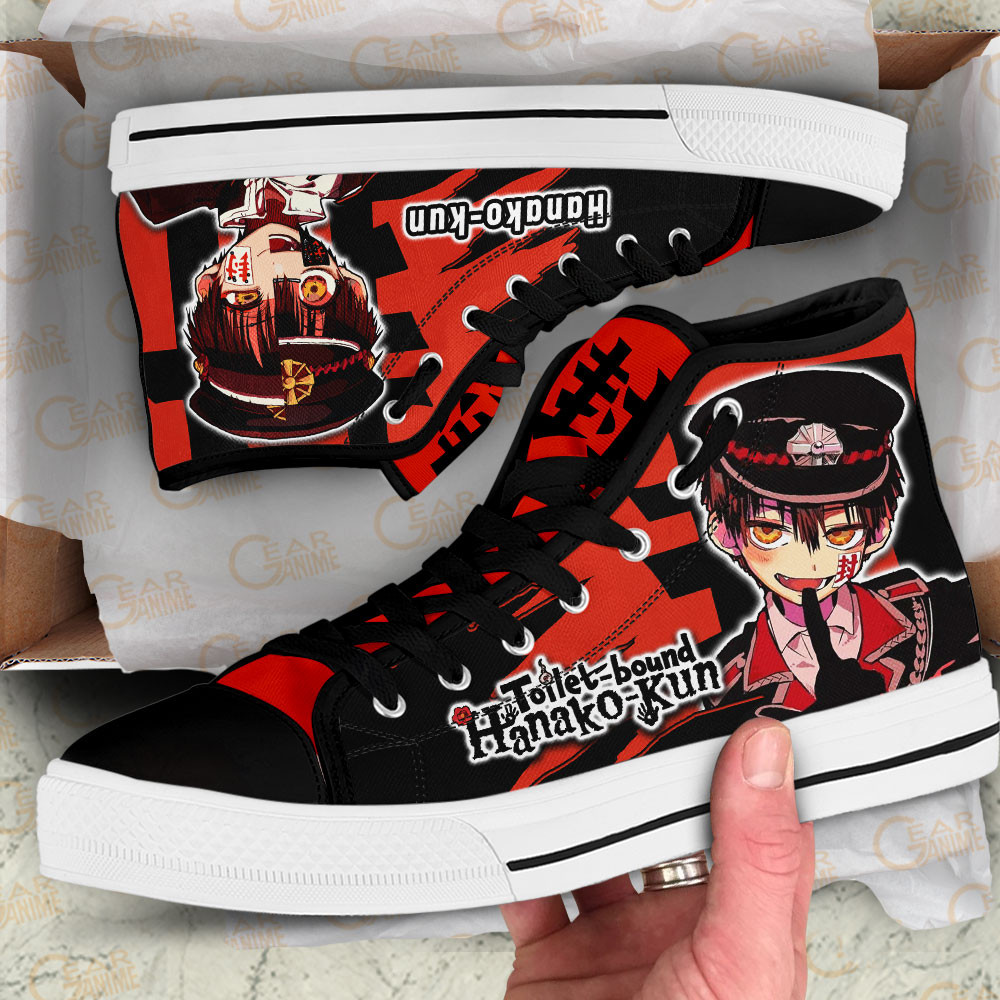 Hanako-kun High Top Shoes Toilet-bound Hanako-kun Custom Anime Sneakers