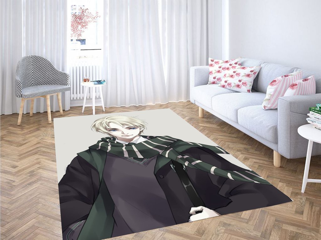 Handsome Draco Malfoy Living Room Modern Carpet Rectangle Rug