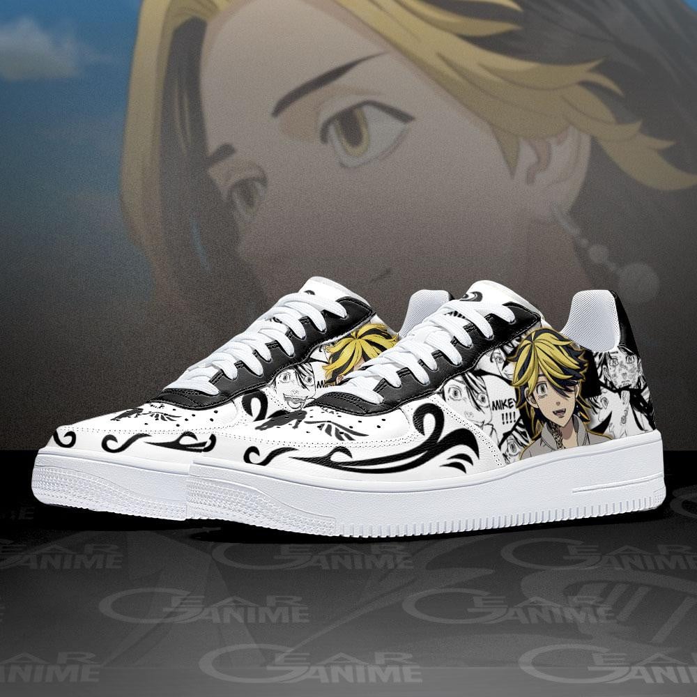 Hanemiya Kazutora Air Sneakers Custom Anime Tokyo Revengers Shoes