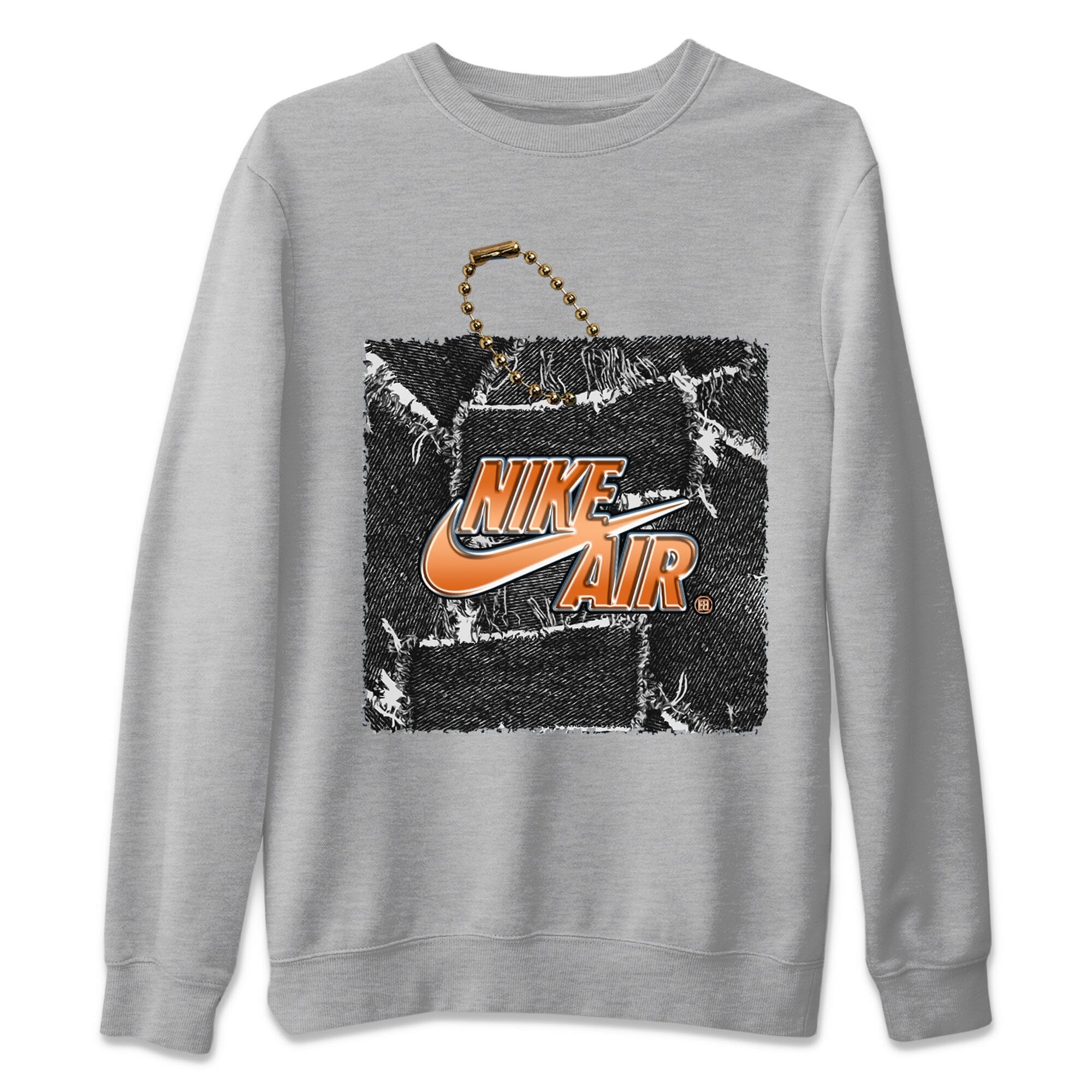 Hang Tag Unisex Sweater – Air Jordan 1 Shattered Backboard Away, Sneakers Matching Sweater