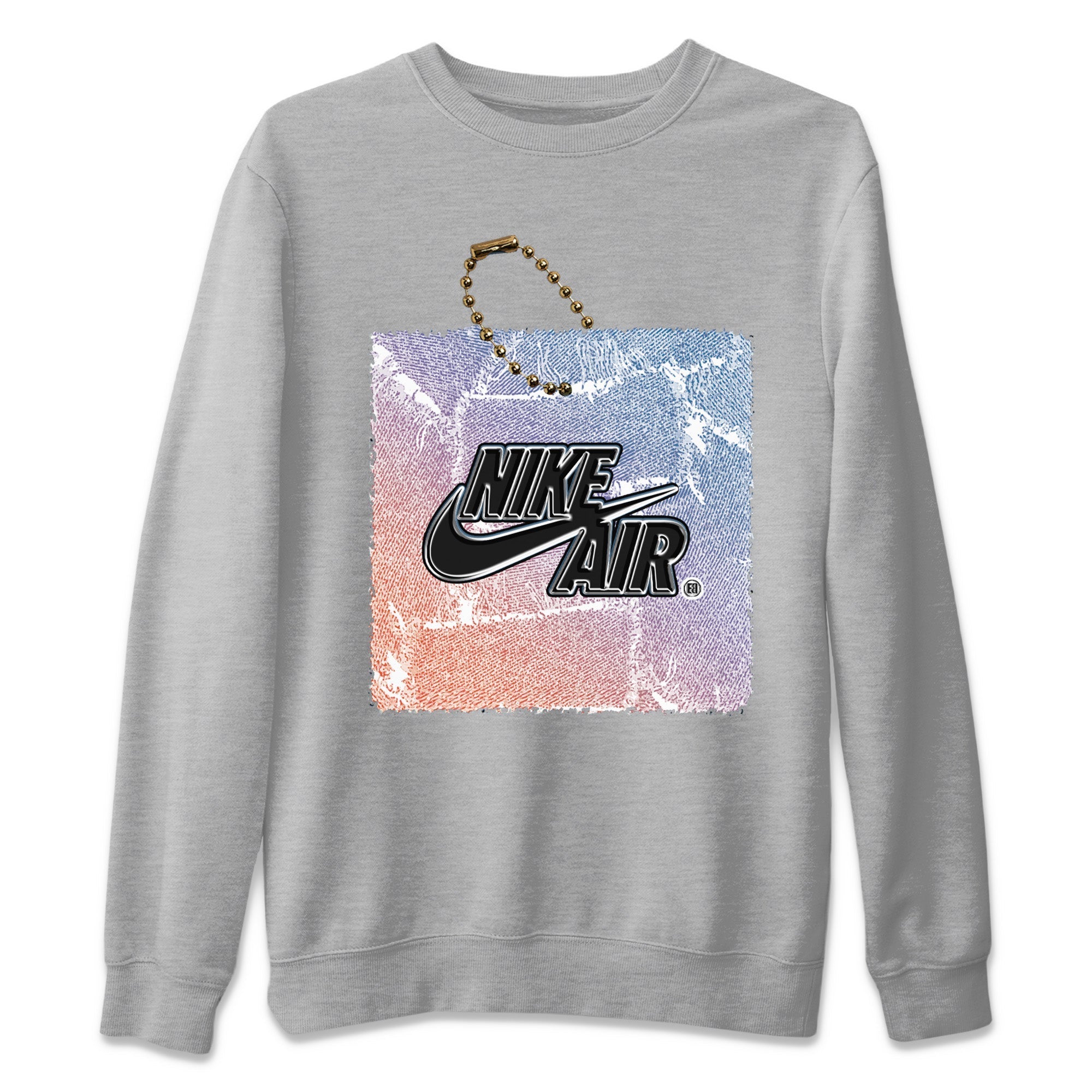 Hang Tag Unisex Sweater – Air Jordan 1 Skyline, Sneakers Matching Sweater