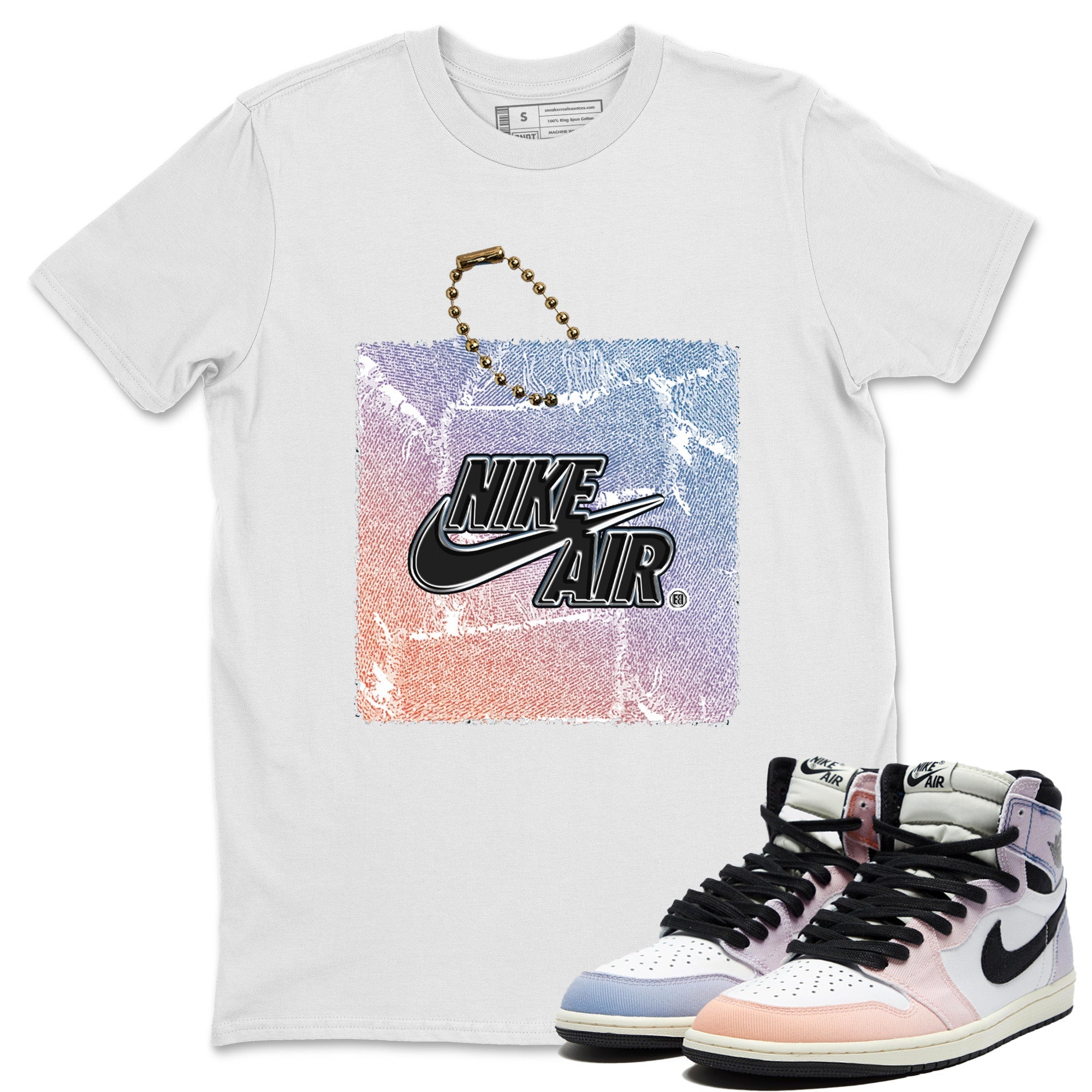 Hang Tag Unisex Tshirt – Air Jordan 1 Skyline