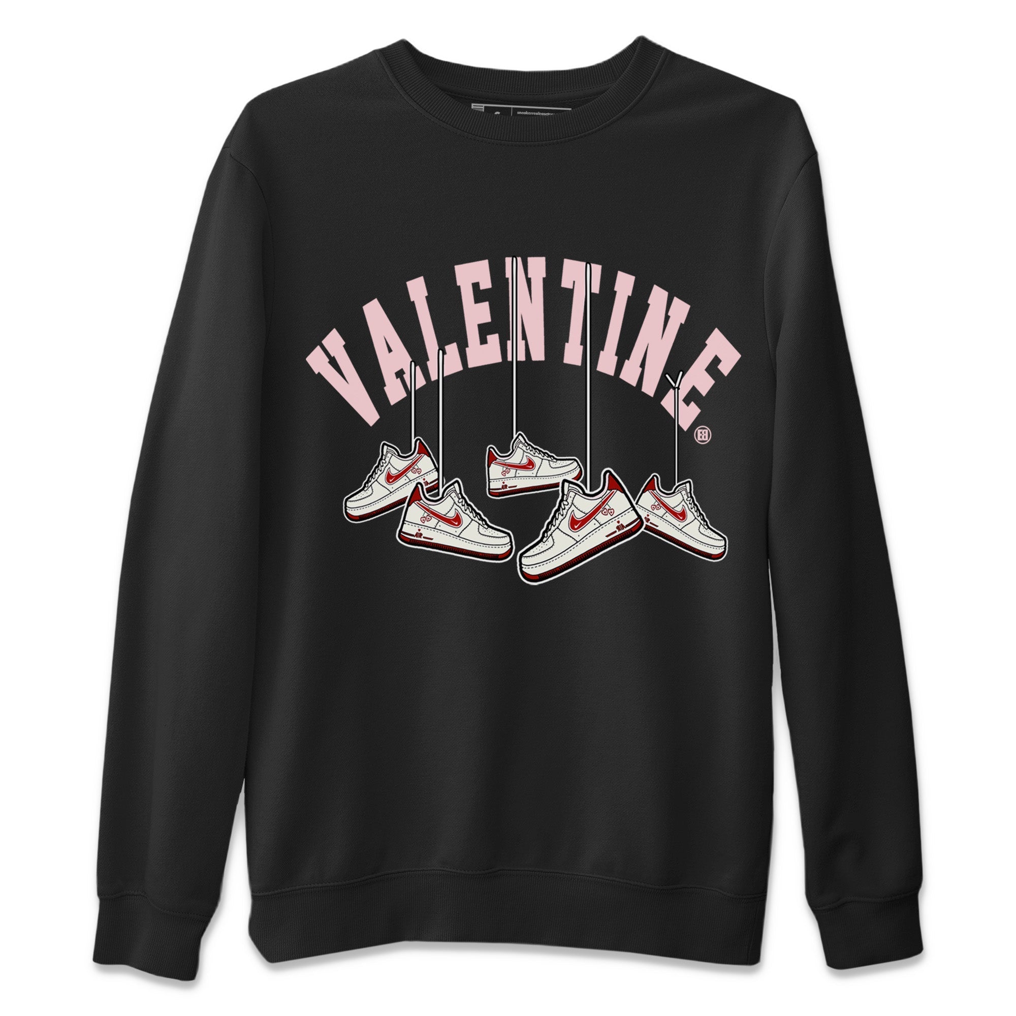 Hanging Sneakers Unisex Sweater – Air Force 1 Valentines Day, Sneakers Matching Sweater