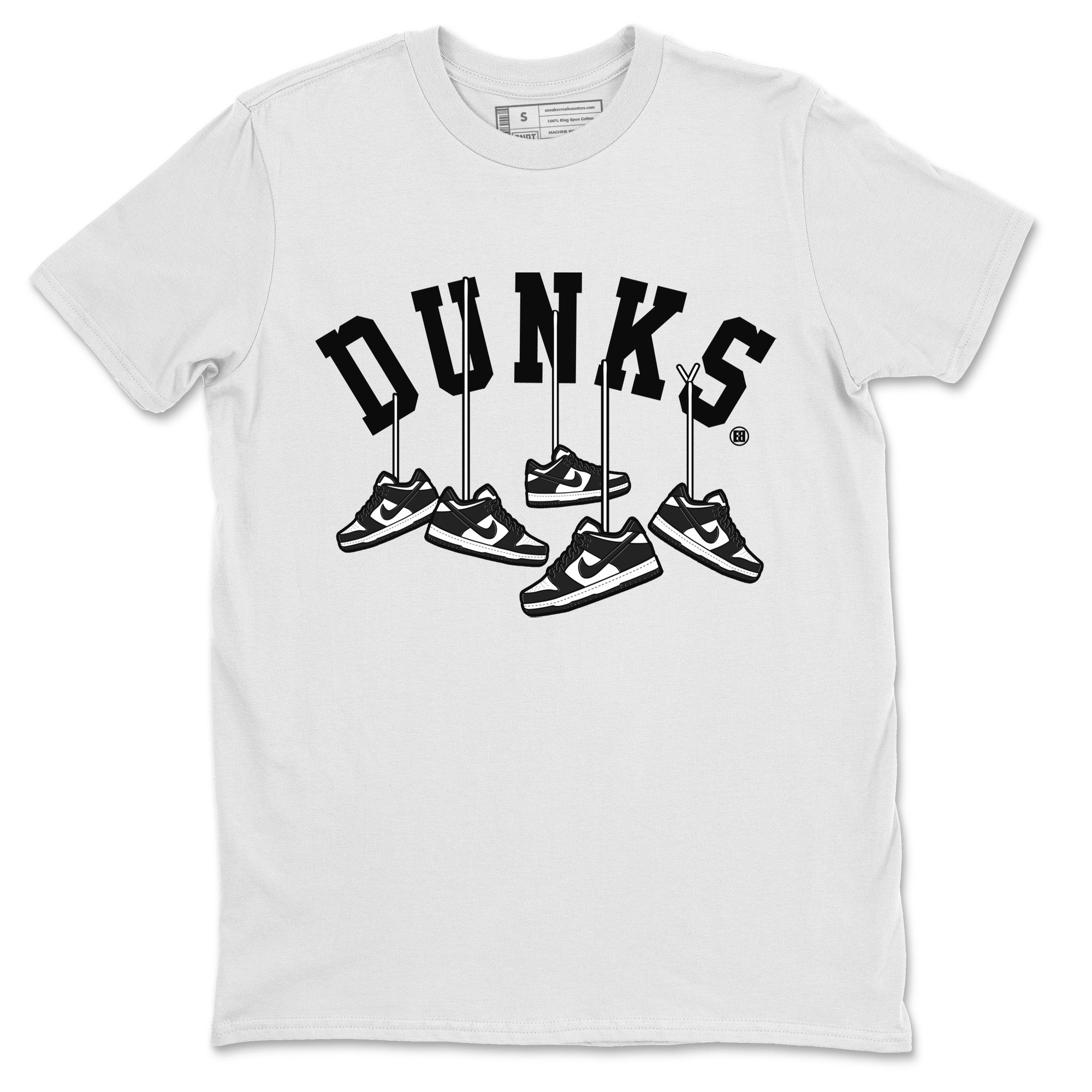 Hanging Sneakers Unisex Tshirt – Dunk Panda