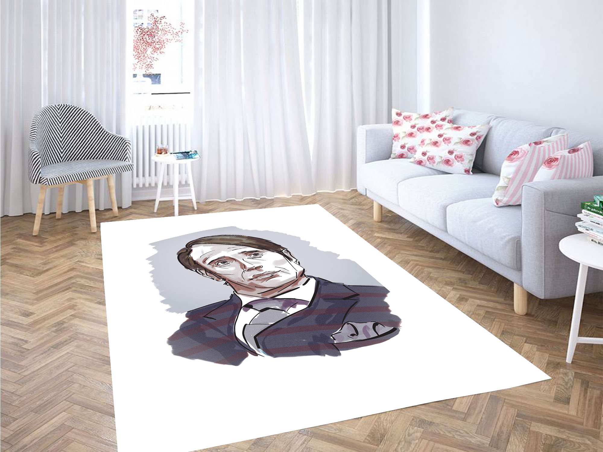 Hannibal Lecter Carpet Rectangle Rug
