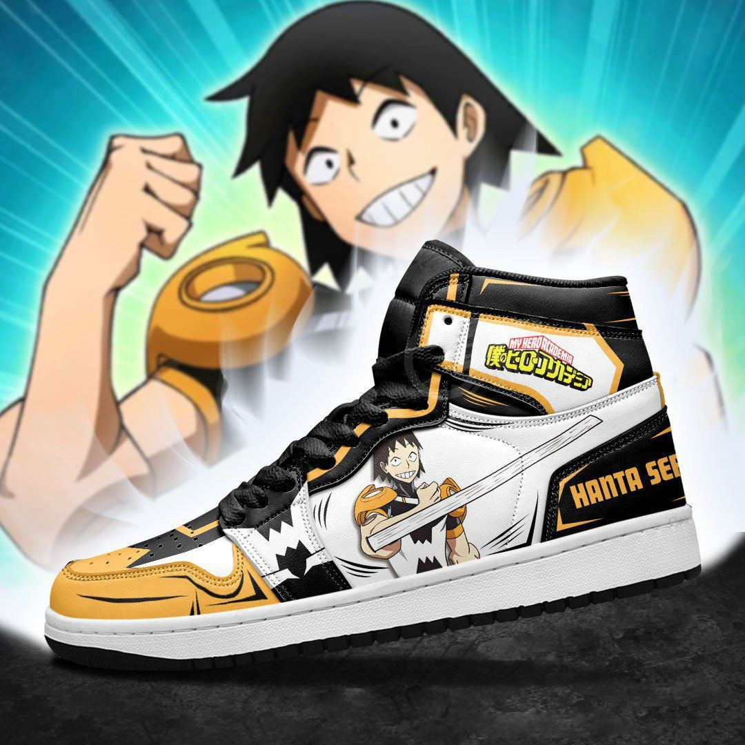 Hanta Sero My Hero Academia anime 1 High Top Air Jordan Sneaker, Air Jordan Hightop