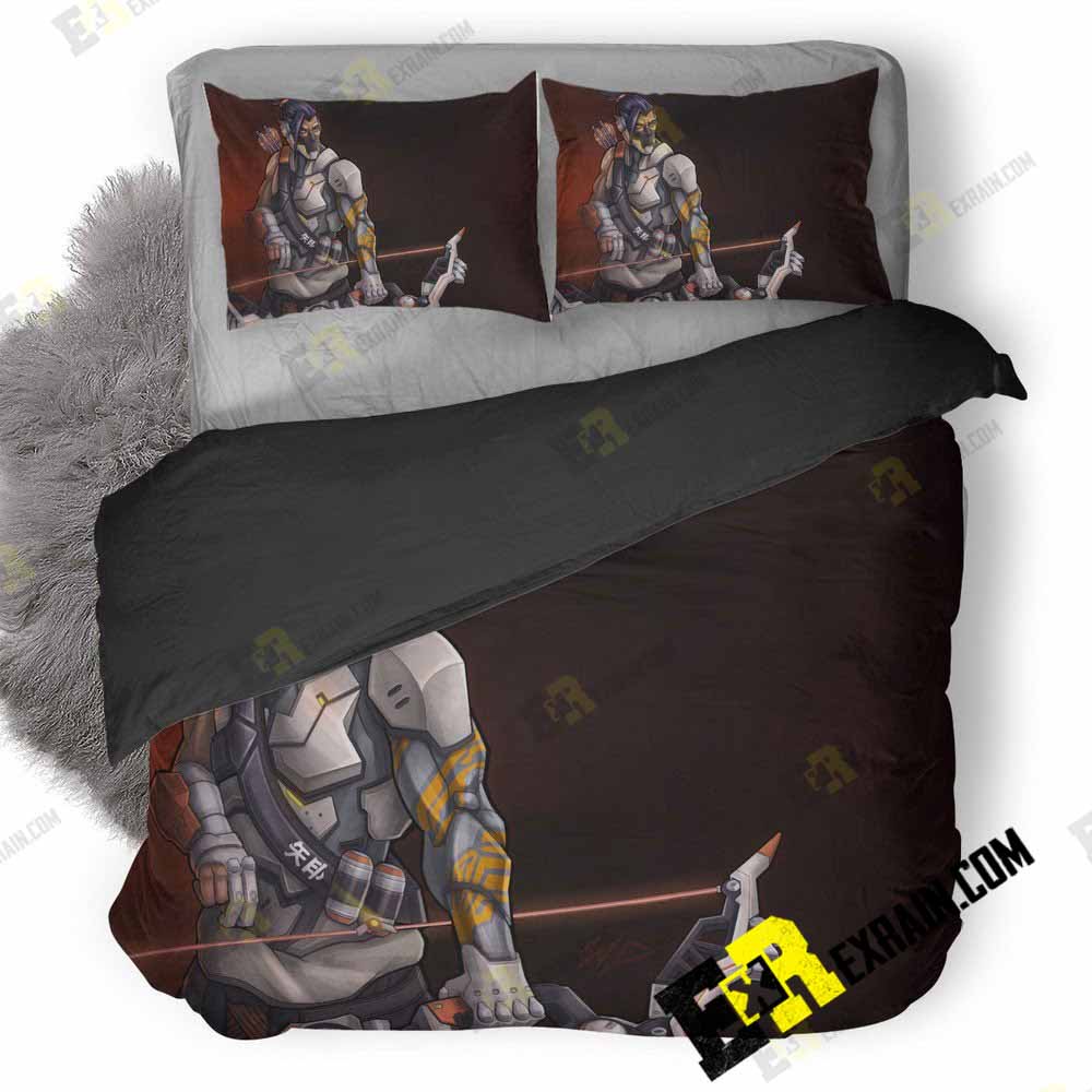 Hanzo Overwatch Ks 3D Customized Duvet Cover Bedding Set