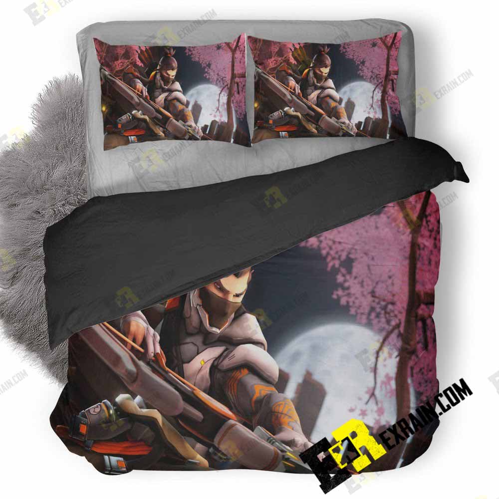 Hanzo Overwatch Mf 3D Customized Duvet Cover Bedding Set