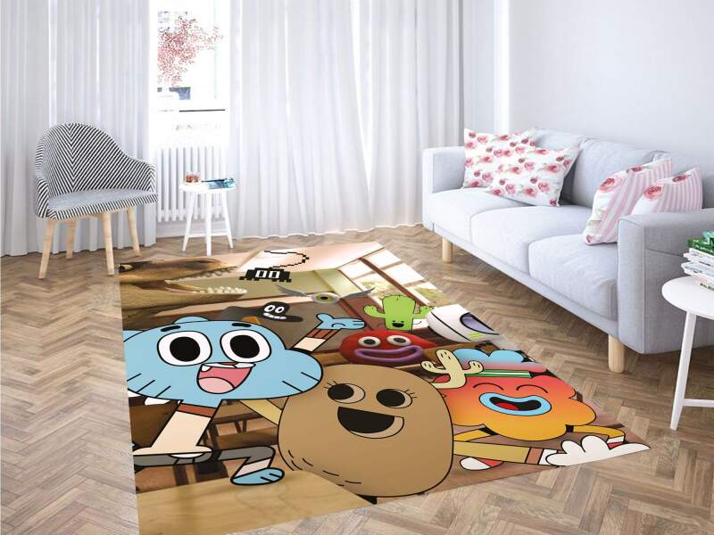 Happiness The Amazing World Of Gimball Carpet Rectangle Rug