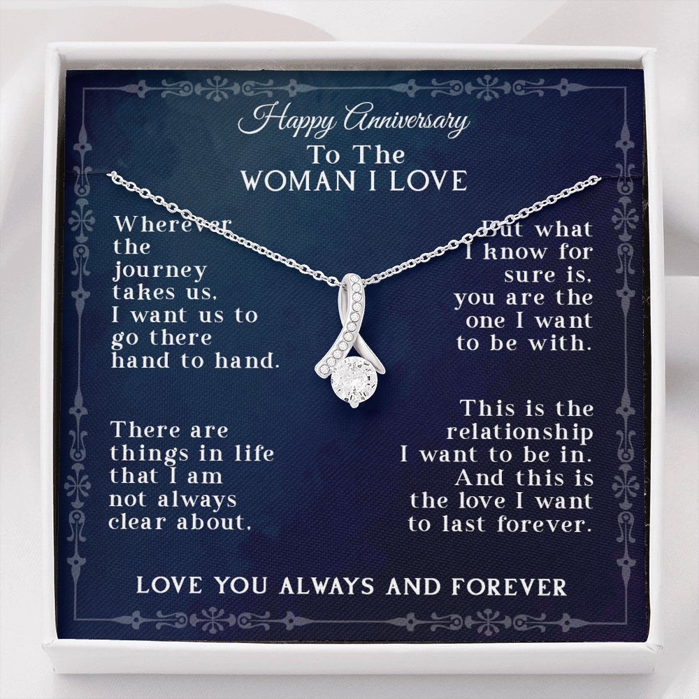 Happy Anniversary, Hand In Hand – Alluring Beauty Necklace