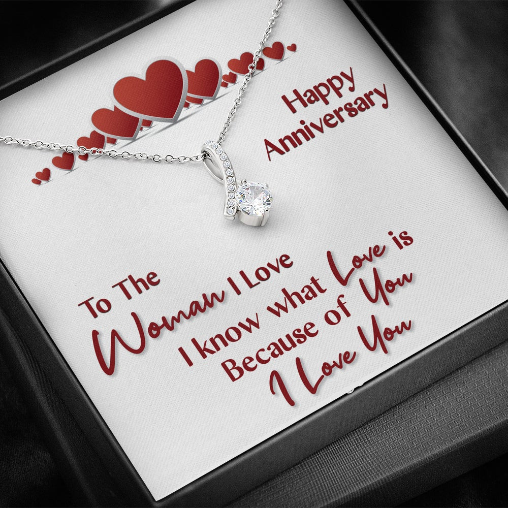 Happy Anniversary, I Love You – Alluring Beauty Necklace