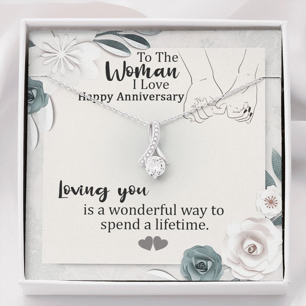 Happy Anniversary, Loving You For A Lifetime – Alluring Beauty Necklace