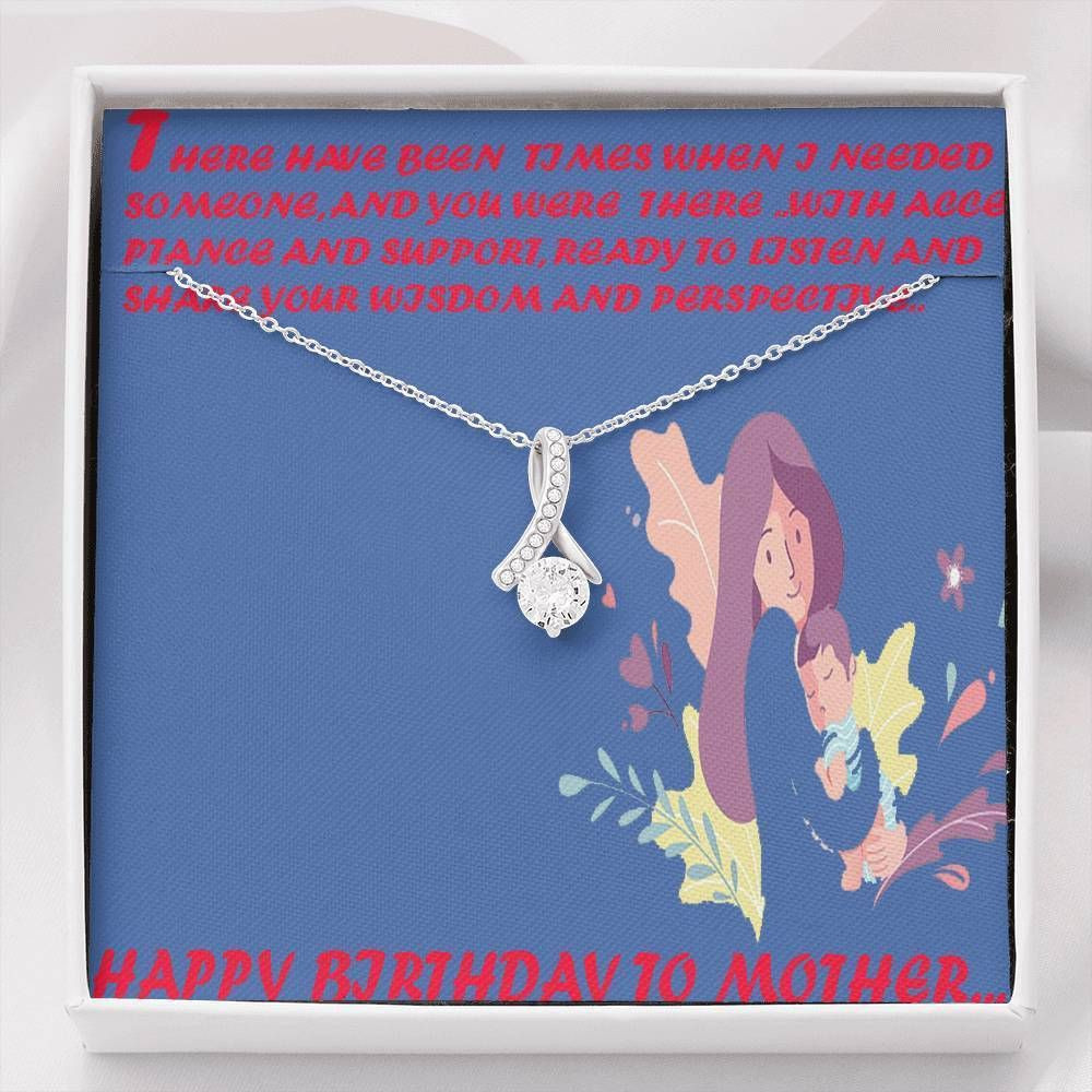 Happy Birthday To Mother Alluring Beauty Necklace For Mom