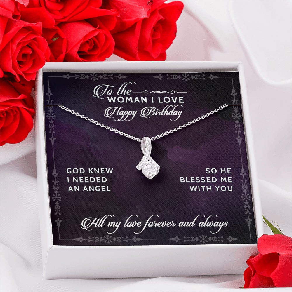Happy Birthday To My Angel – Alluring Beauty Necklace