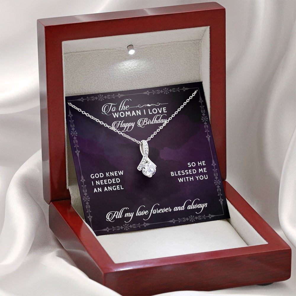 Happy Birthday To My Angel – Alluring Beauty Necklace