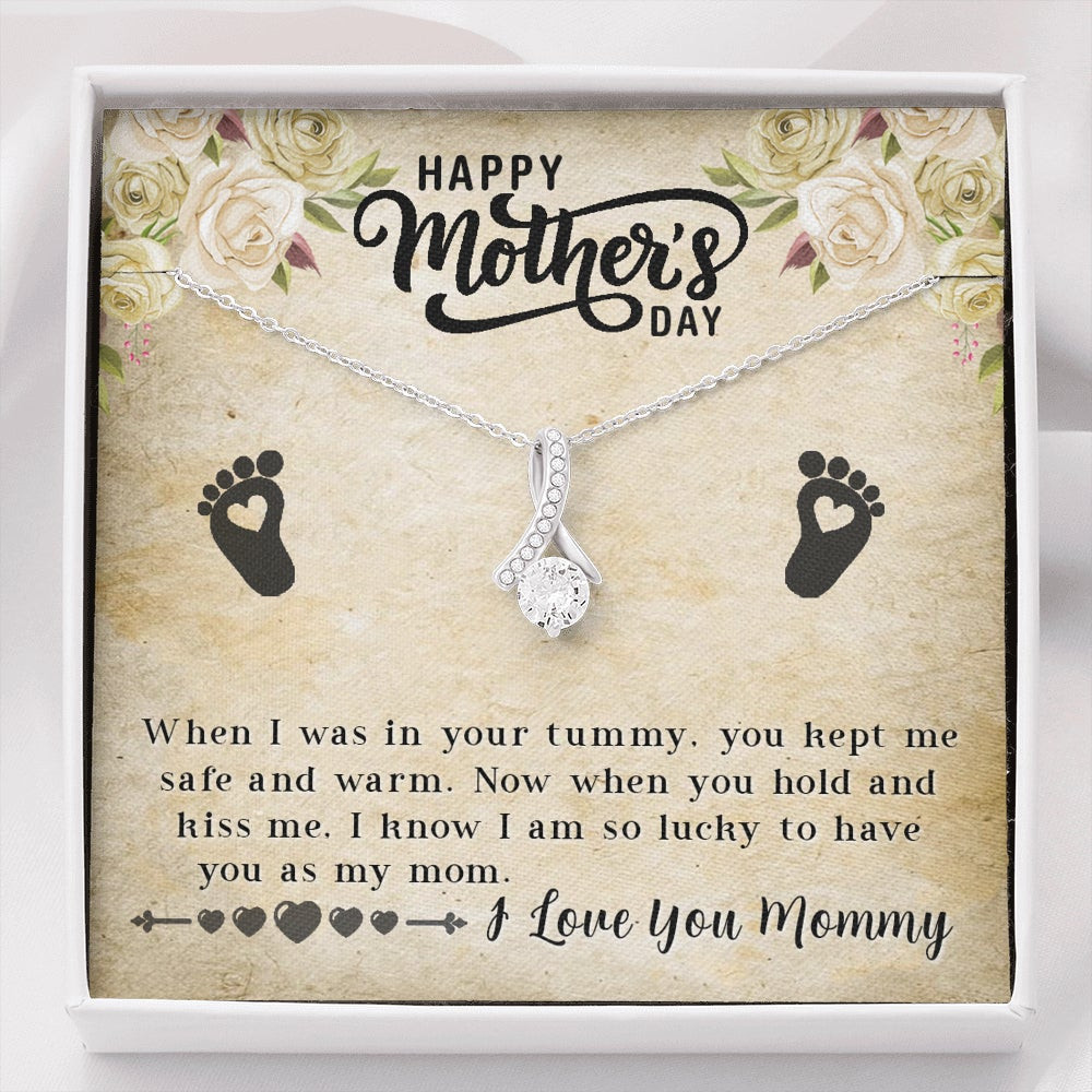 Happy Mother’s Day, I Love You Mommy – Alluring Beauty Necklace